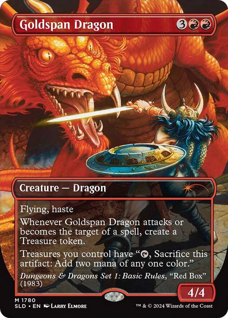Goldspan Dragon (1780) - Secret Lair Drop