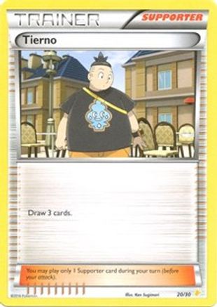 Tierno (20 - Pikachu Libre Deck) (20) - XY Trainer Kit Pikachu Libre & Suicune