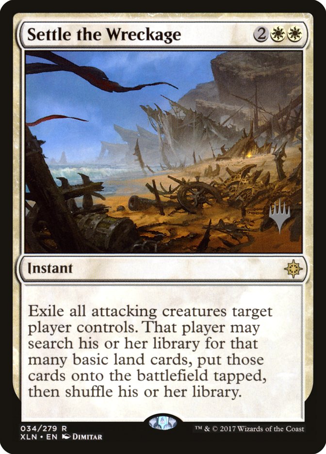 Settle the Wreckage (Promo Pack) [Ixalan Promos] | Silver Goblin