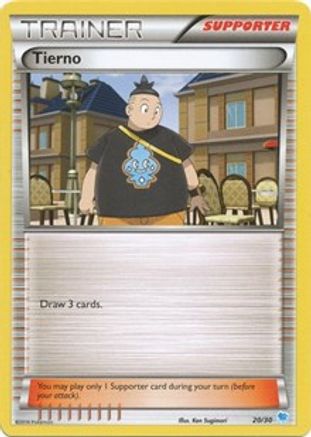 Tierno (20 - Suicune Deck) (20) - XY Trainer Kit Pikachu Libre & Suicune