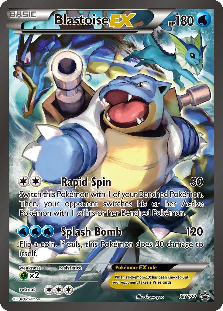 Blastoise EX (XY122) (Jumbo Card) [XY: Black Star Promos] | Silver Goblin