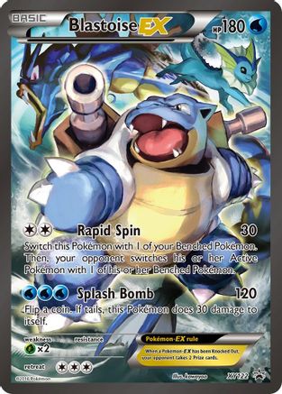 Blastoise EX - XY122 (XY122) Holofoil - XY Promos