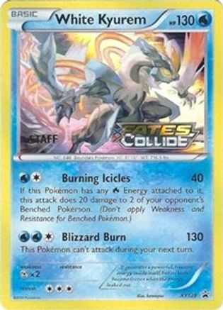 White Kyurem (XY128) (Staff) [XY: Black Star Promos] | Silver Goblin