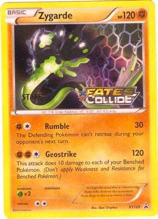 Zygarde (XY129) (Staff) [XY: Black Star Promos] | Silver Goblin