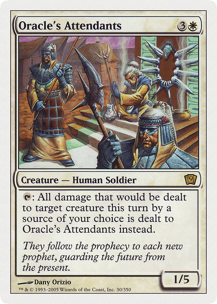 Oracle's Attendants (030) Foil - Ninth Edition