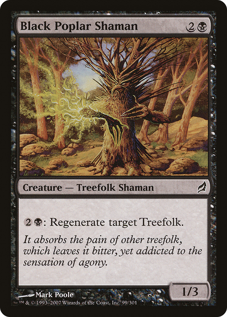 Black Poplar Shaman [Lorwyn] | Silver Goblin