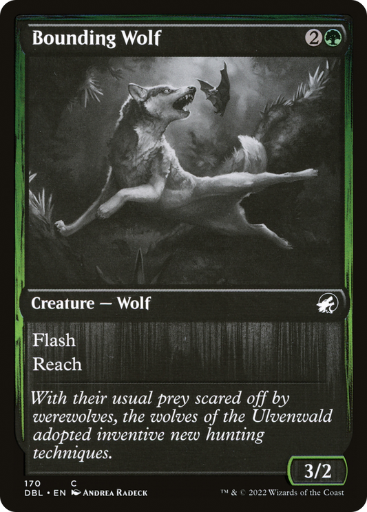 Bounding Wolf [Innistrad: Double Feature] Foil