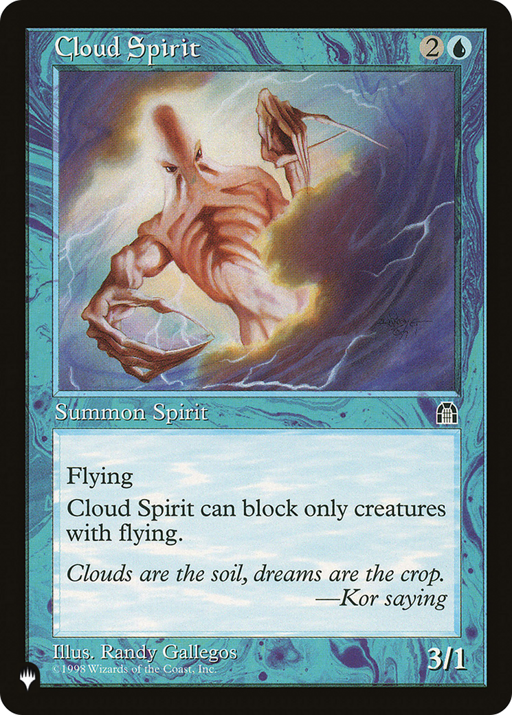 Cloud Spirit [The List Reprints] | Silver Goblin