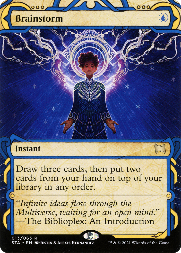 Brainstorm [Strixhaven: School of Mages Mystical Archive] Foil