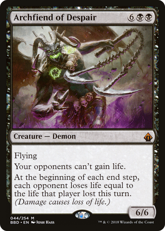 Archfiend of Despair [Battlebond] Foil