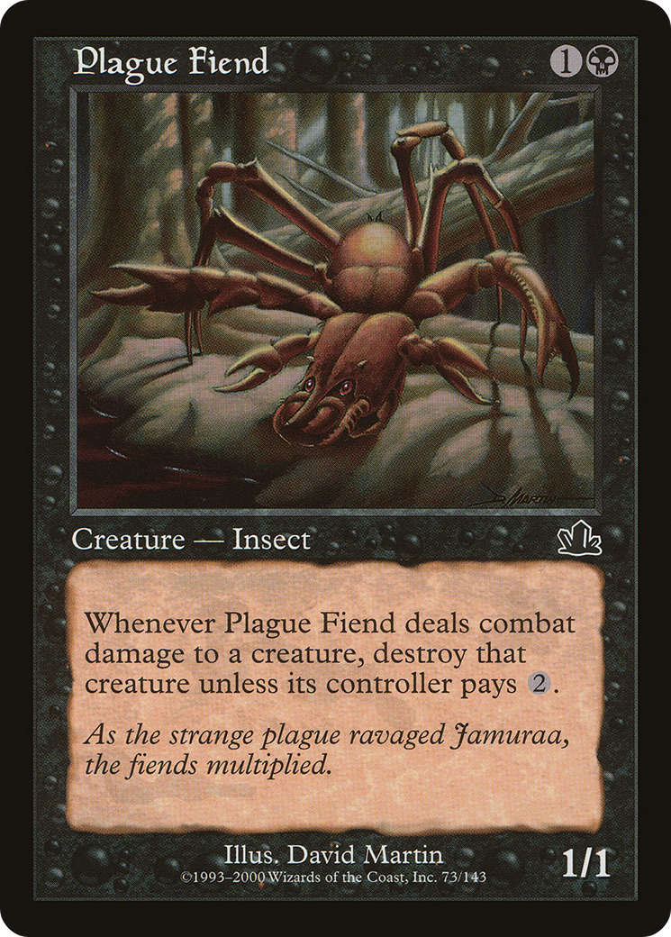 Plague Fiend [Prophecy] Foil