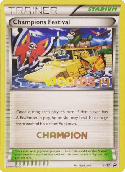 Champions Festival (XY27) (2014 Champion) [XY: Black Star Promos] | Silver Goblin