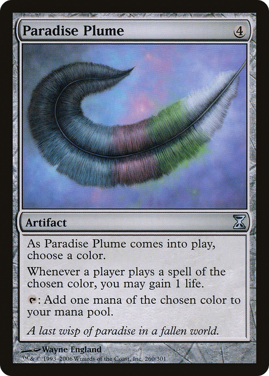 Paradise Plume [Time Spiral] Foil