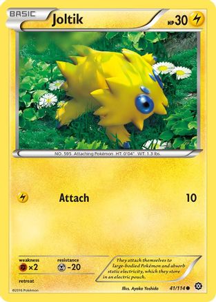 Joltik (41) - XY  Steam Siege