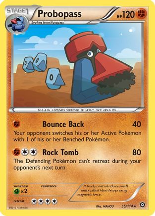 Probopass (55) Reverse Holofoil - XY  Steam Siege