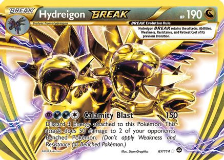 Hydreigon BREAK (87) Holofoil - Steam Siege