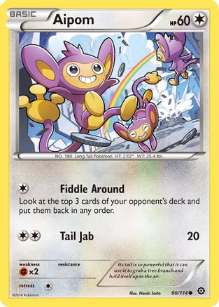 Aipom (90/114) [XY: Steam Siege] | Silver Goblin