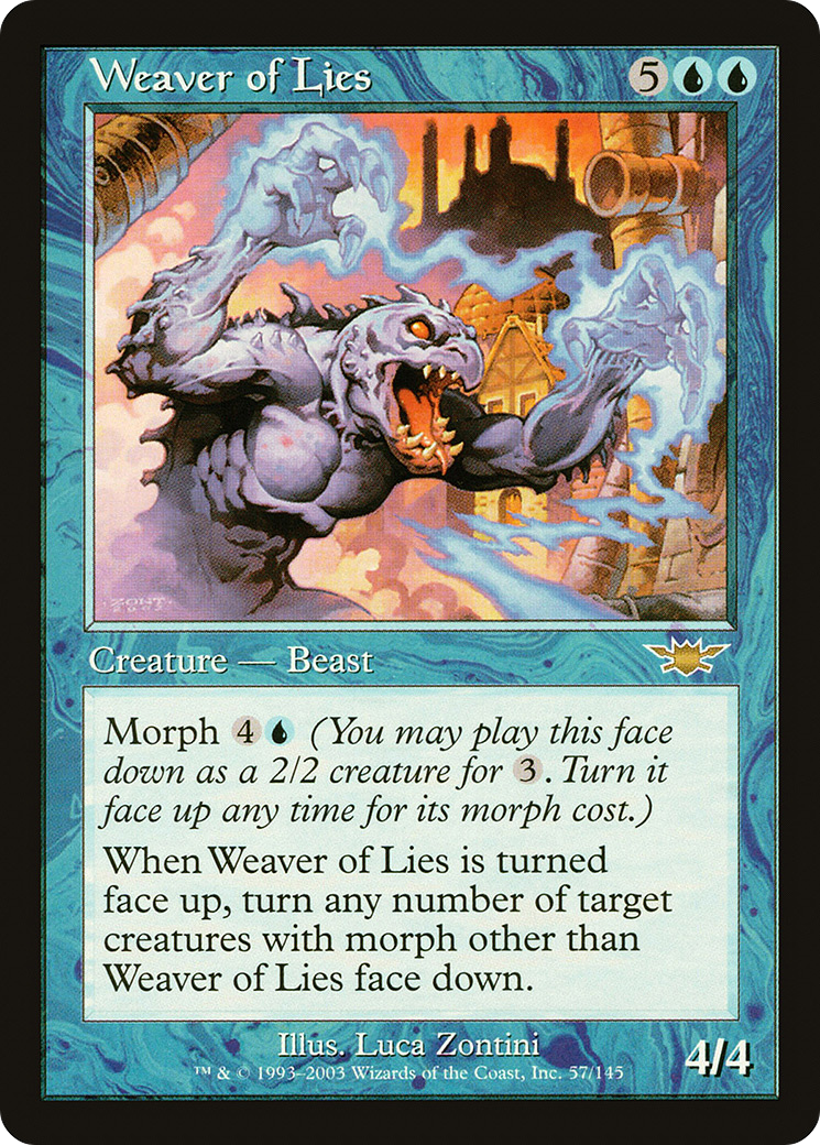 Weaver of Lies [Legions] Foil