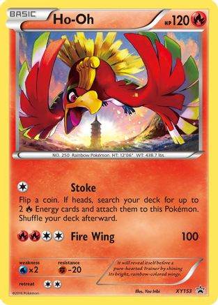 Ho-Oh (XY153) [XY: Black Star Promos] | Silver Goblin