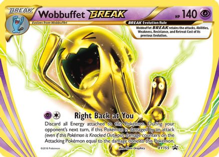 Wobbuffet BREAK (XY155) Holofoil - XY Promos