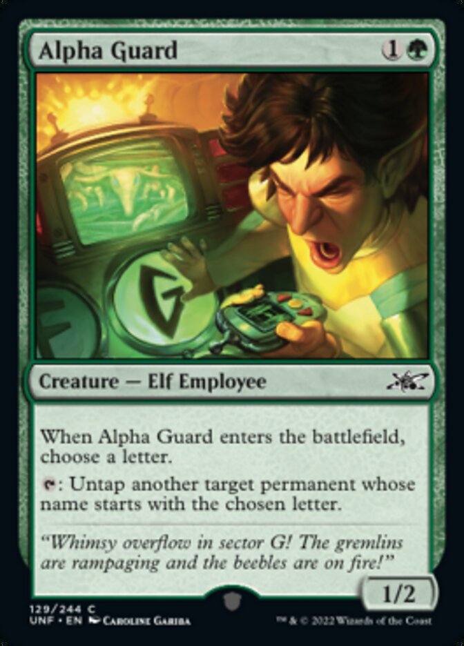Alpha Guard [Unfinity] | Silver Goblin