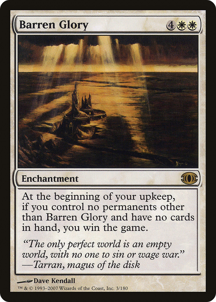 Barren Glory [Future Sight] Foil
