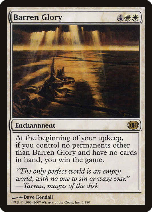 Barren Glory [Future Sight] Foil