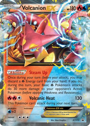 Volcanion EX (XY173) [XY: Black Star Promos] | Silver Goblin