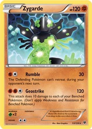 Zygarde (53/124) (Theme Deck Exclusive) [XY: Fates Collide]