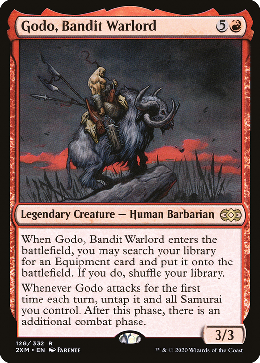 Godo, Bandit Warlord [Double Masters] Foil