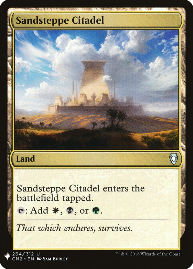 Sandsteppe Citadel [Mystery Booster] | Silver Goblin