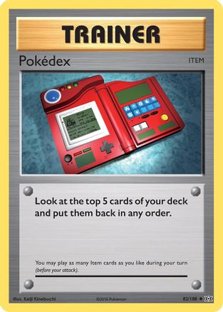 Pokedex (82) Reverse Holofoil - XY  Evolutions