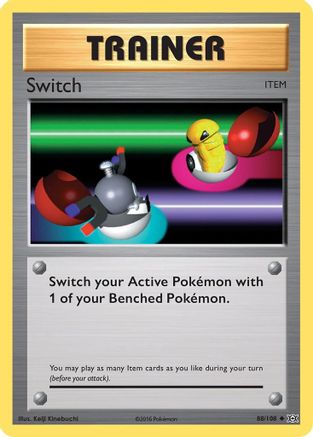 Switch (88) Reverse Holofoil - XY  Evolutions