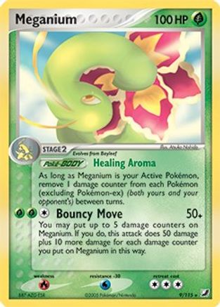 Meganium (9/115) (Theme Deck Exclusive) [EX: Unseen Forces] | Silver Goblin