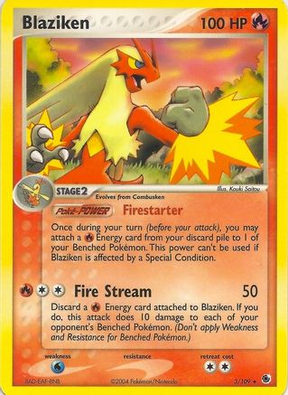 Blaziken (3/109) [EX: Battle Stadium] | Silver Goblin