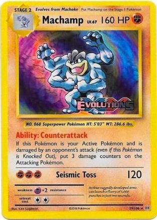 Machamp (59/108) (XY Evolutions Prerelease) [XY: Black Star Promos] | Silver Goblin