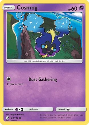 Cosmog (64) Reverse Holofoil - Sun & Moon