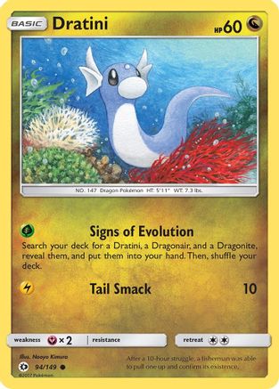 Dratini (94) Reverse Holofoil - Sun & Moon