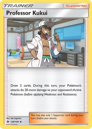Professor Kukui (128) - SM Base Set