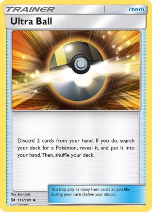 Ultra Ball (135) Reverse Holofoil - Sun & Moon