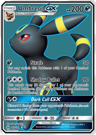 Umbreon GX (142/149) [Sun & Moon: Base Set] | Silver Goblin