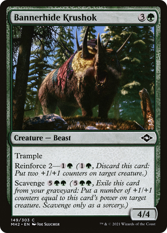 Bannerhide Krushok [Modern Horizons 2] Foil