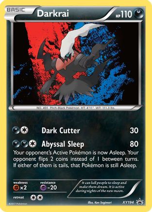 Darkrai - XY194 (XY194) Holofoil - XY Promos