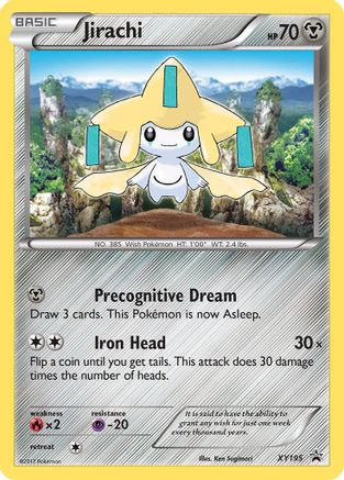 Jirachi - XY195 (XY195) Holofoil - XY Promos