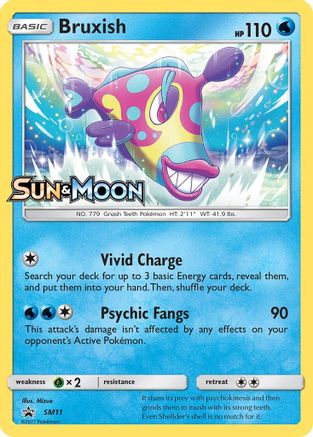 Bruxish (SM11) [Sun & Moon: Black Star Promos] | Silver Goblin