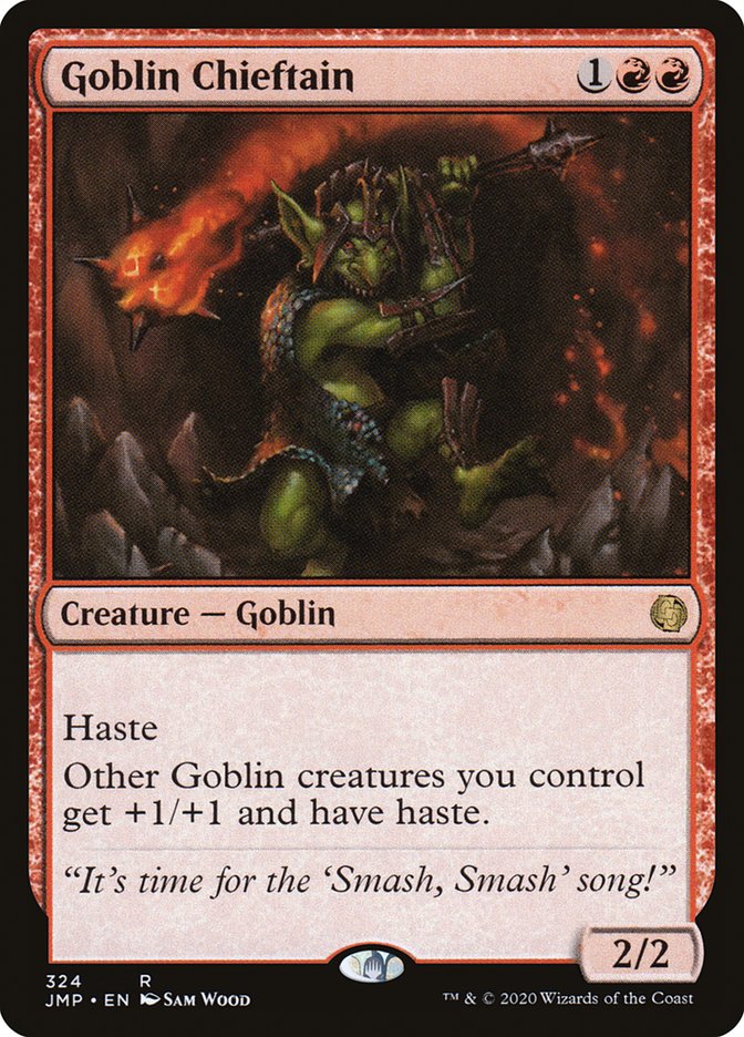 Goblin Chieftain [Jumpstart] | Silver Goblin