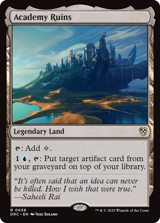 Academy Ruins (058) - Commander: Aetherdrift
