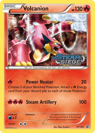 Volcanion (XY145) [XY: Black Star Promos] | Silver Goblin