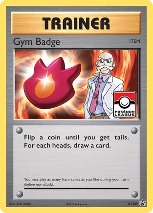 Gym Badge (XY209) (Blaine) [XY: Black Star Promos] | Silver Goblin