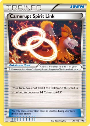 Camerupt Spirit Link - XY199 (XY199) - XY Promos